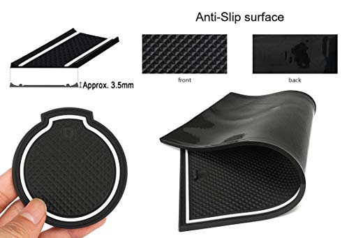 Insertos para portavasos Auovo para Toyota Prius 2016-2022 miniatura 5
