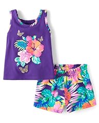 Purple Tropical Set