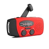✔ 【LED Bright Taschenlampe & Power Bank】: Der Companion hat drei ultra helle LEDs, die in eine Fackel Funktion auf der Seite des Radios eingebaut sind. Beim Einschalten bieten diese LEDs einen kraftvollen Lichtstrahl. Der Companion verfügt auch über eine Steckdose, die über ein USB Kabel Strom aus der Lichtmaschine liefert, um ein Mobiltelefon aufzuladen.