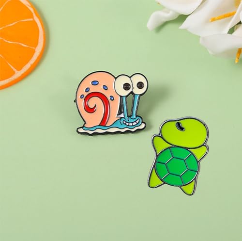 Image of Cute Enamel Pins Cartoon Lapel Pin Brooch Badge for Backpack Jackets Funny Tiger Pins for Gift Anime Enamel Pin for Clothing Hat Decoration