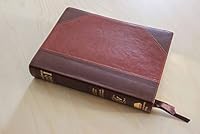The Academy Study Bible KJV Ellen G. White Bible Commentary & Concordance & Strong's Hebrew and Greek Dictionary (Large Size) (Two-tone Brown Brown Leather) B01A9GCCXC Book Cover