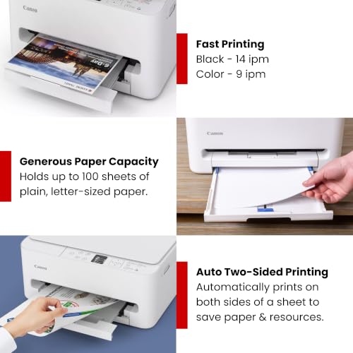 Canon PIXMA TS6520 Wireless Color Inkjet Printer Duplex Printing Copier Scanner 1 42 OLED - image 3