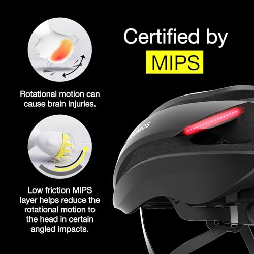 image for Lumos Ultra Smart Bike Helmet | Customizable Front and Back LED Lights