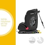 Maxi-Cosi Titan Plus, Mitwachsender Kindersitz mit ISOFIX, ClimaFlow Funktion und Liegeposition, Gruppe 1/2/3 Autositz (9-36 kg) Nutzbar ab ca. 9 Monate bis 12 Jahre, (schwarz)