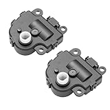 VCAUTO 2 HVAC Heater Blend Door Actuator Kit for 2004-2008 Chevrolet Malibu; 2004-2013 Chevrolet Impala; 2005-2009 Buick LaCrosse Allure Cadillac XLR Air Inlet + Temperature Actuator