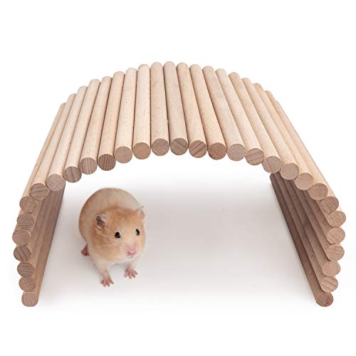 Niteangel Hamster Climbing Ladder Wooden Suspension Bridge For Guinea Pigs Rats Hedgehog Gerbils Mouse Sugar Glider And Other Small Animals thumb #5