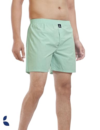 Image of Cotton Boxer Shorts for Men, Breathable, Comfortable & Lightweight (Pack of 2)