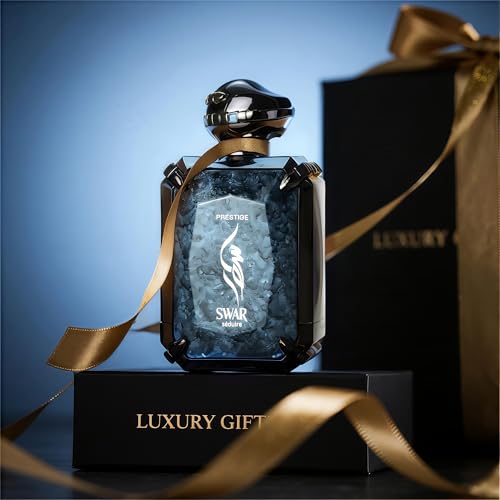 AFLUXE SWAR SEDUIRE Amber & Spice Intense Eau de Parfum for Men - Oud & Smoky Vanilla Leather | 100ml Eau de Parfum | Long Lasting | Everyday Sophistication | Exceptional Gift (SWAR SEDUIRE)