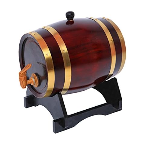 Barril de madera de roble de 3 litros Dream Wood con soporte Cover
