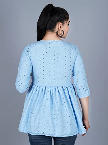 Image of Women's Rayon Anarkali Regular Fit Top