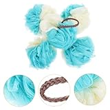 Gogogmee 5 Uds Esponja De Baño De Doble Bola Esponja De Baño Esponja De Ducha Exfoliante Corporal Esponja De Ducha Para Esponja De Baño Exfoliante Corporal Bola De Baño Material De