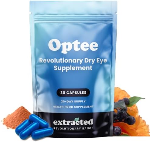 Optee Dry Eye Supplements - MaquiBright, Astaxanthin, Lutein & Ze...