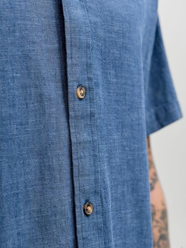 Jjesummer Linen Blend Shirt S/S Sn – Ansicht 6