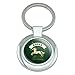 Lord of The Rings Rohan Keychain Classy Round Chrome Plated Metal