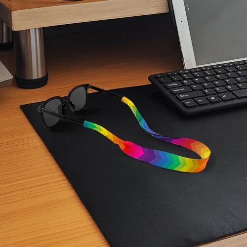 Image of WIRESTER Fashion Eyeglasses Strap, Floating Sunglass Holder Strap, Safety Flexible Neoprene Eyewear Retainer for Men Women