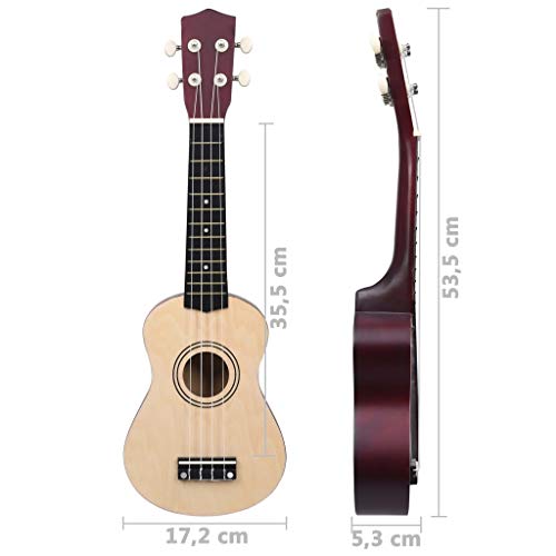 Ukulélé en tilleul, ensemble d’ukulélé soprano en bois clair 2 médiators moins de projection avec sac pour la… - Les Beatles, Paul McCartney, John Lennon, RIngo Starr, George Harrison Ukulélé en tilleul, ensemble d'ukulélé soprano en bois clair 2 médiators moins de projection avec sac pour la… – Image 6