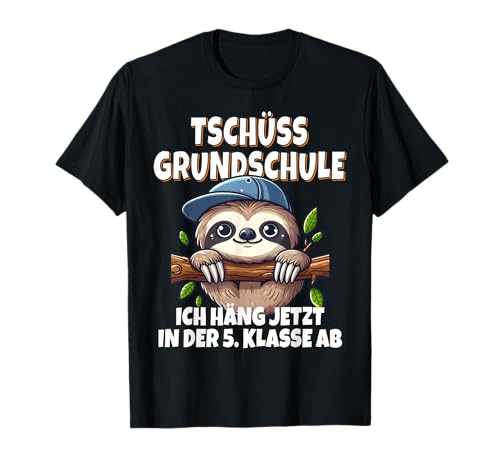 4. Grundschule 5. Klasse Realschule Gymnasium Abschluss 2025 T-Shirt