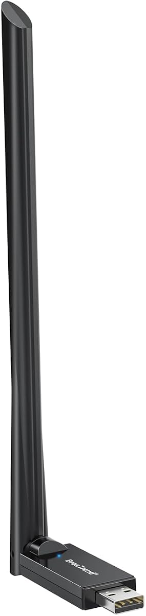 AX900 Linux WiFi 6 USB Adapter with 6dBi High Gain WiFi Antenna | Dual Band WiFi Dongle Compatible with Ubuntu, Raspberry Pi OS, Mint, Debian Zorin Windows 11/10 etc. Wireless Network Adapter