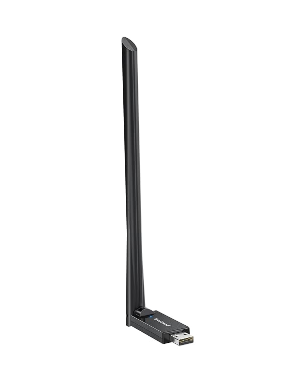 BrosTrend AX900 Linux WiFi 6 USB Adapter, Linux Compatible WiFi Adapter for Ubuntu, Debian, Raspberry Pi, Mint, Zorin, Win 11/10 etc. Long Range Wi-Fi Dongle Dual Band 5GHz + 2.4G, 6dBi Wi-Fi Antenna by BrosTrend - Used condition - US$21.59