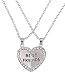 ODETOJOY 1 par Mejor Amigo Collar para 2 para Mujer, con Forma...