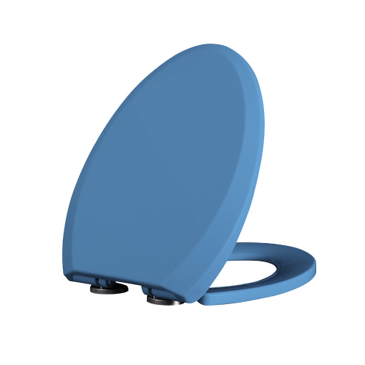 Extended Toilet seat, Slow Closing Quick Release Hinges Non-Slid Oval Design, Adjustable, Lightweight, Durable, Portable, User-Friendly, Compact, Elongated, Close