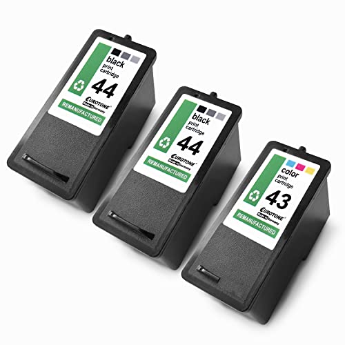 Encre Lexmark 44XL 43XL Eurotone : la solution contre les textes pâles sur Z1520 X9575