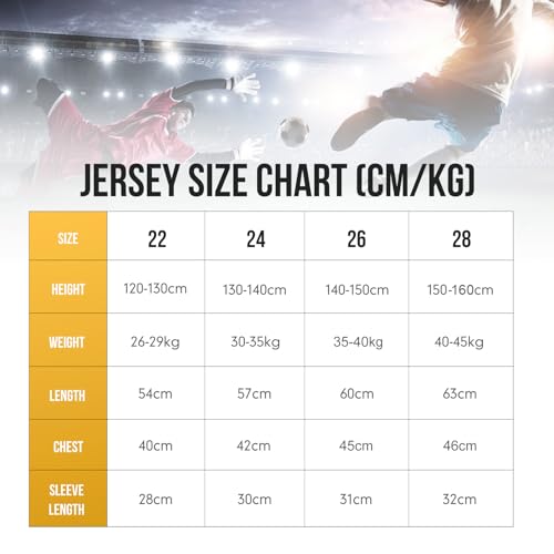 Pardofelis Conjunto de camiseta de fútbol para niños, camiseta de fútbol para niños, camiseta de fútbol al aire libre, camiseta de fútbol, pantalones cortos y espinilleras para jóvenes entrenamiento