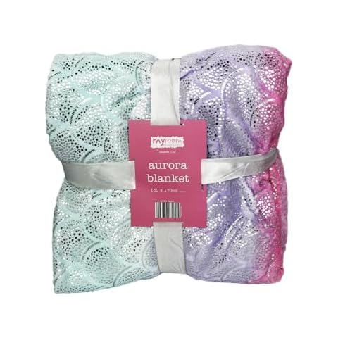 Country Club Foil Fantasy Aurora Throw Blanket Cover