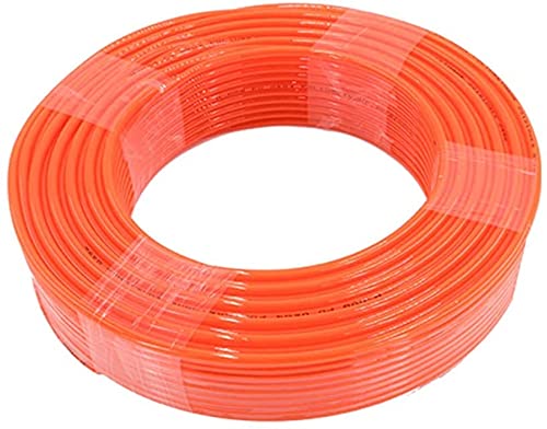 Tubo de poliuretano rojo para aire comprimido, 10 x 8, rollo de 100 metros