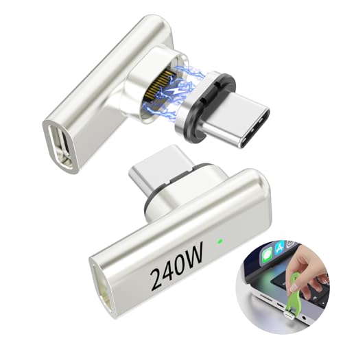 Adaptateur magnétique USB C 240W pour éviter de casser le port de votre Mac