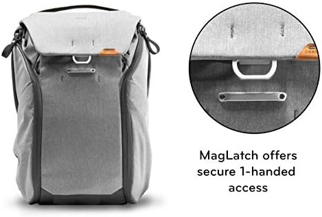 Peak Design Everyday Backpack V2 20L Ash, Camera Bag, Laptop Backpack with Tablet Sleeves (BEDB-20-AS-2) 2 Peak Design Everyday Backpack V2 20L Ash, Camera Bag, Laptop Backpack with Tablet Sleeves (BEDB-20-AS-2)