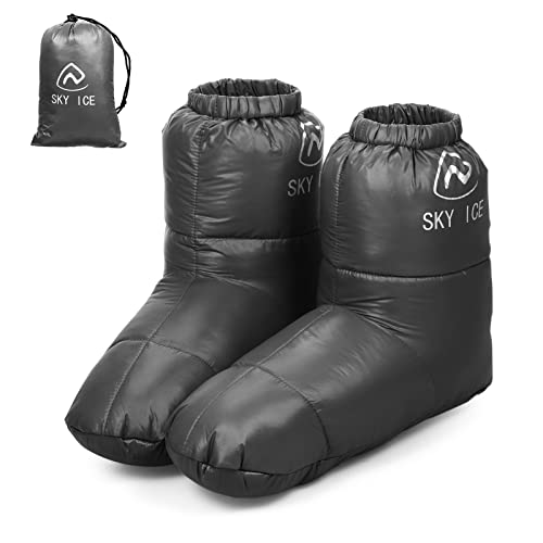 Chaussons d'hiver en duvet de canard de qualité supérieure et finitions soignées
