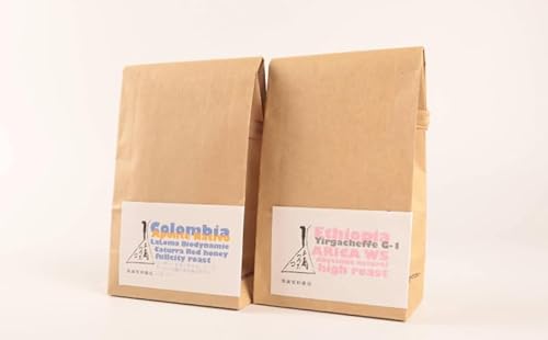 コーヒー 豆 定期便 12ヶ月 浅煎り 深煎り 2種 各150g 旬 季節限定 自家焙煎 豆のまま シングルオリジン 1年間 毎月 お届け 三角フラスコ 新潟県 新潟 新発田市 新発田 sankaku001