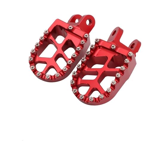 FULUSIC Reposapiés Moto para XR250R para XR 250R 1996-2004 Palanca De Cambio De Marchas De Motocicleta Clavijas De Pie Reposapiés De Pedal Pedales Reposapies Moto(Footpegs)