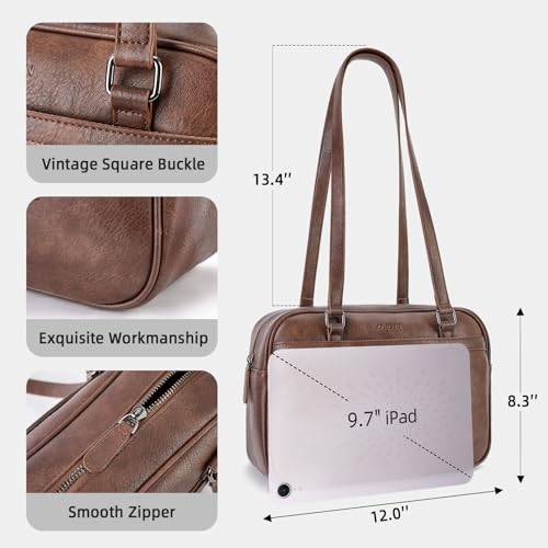 Bolso vegano para mujer con asa superior y diseño girasol miniatura 6