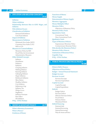Image of Indian Economy Book 2026 - 2027 for UPSC Civil Services Exam & State PSC Competitive Exams (Prelims + Mains) JAIIB /CAIIB | PYQ Previous Year Question | Taxation, Public Finance, Budget /Economic Survey