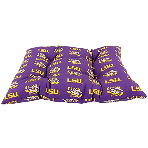 Image of College Covers Everything Comfy LSU Tigers Rocker Pad - Chair Cushion