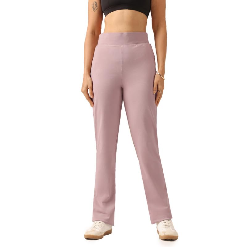 Image of BlissClub Women's Straight Fit Mid Rise Pants