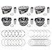 Engine Rebuild Overhaul Kit for 2011-2019 Kia Sorento/Sedona/Cadenza, for 2013-2019 Hyundai Santa Fe/Azera 3.3L G6DH, Include 3.3 Crankshaft, Timing Chain Kit, Head Gasket Set Replace# 23110-3CFA0