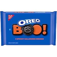 Oreo Orange Creme Chocolate Sandwich Cookies, Limited Edition, Halloween Cookies (18.71 oz)