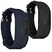 kwmobile Bracelet Compatible avec Garmin Vivofit 3 - Set 2X Bracelet de Rechange en Silicone pour Fitness Tracker - Noir-Bleu foncé