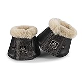 exklusives & robustes Softslate - Obermaterial stoßdämpfende Neopren-Innenseite weicher FauxFur Randabschluss mit eleganter Lurex-Paspel Klettverschluss mit Glitzer-Meshmaterial Heritage-Emblem schmutzabweisend und waschbar