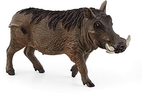 schleich 14843 Warzenschwein, für Kinder ab 3+ Jahren, WILD LIFE - Spielfigur