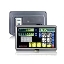 Digital Readout 2 Axis 3 Axis DRO Display Linear Scale 1001000mm Precision 5um for Bridgeport/Knee Milling Lathe EDM Mill Machine 2 AXIS DRO