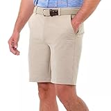 Greg Norman Golf Short, Light Taupe, 36