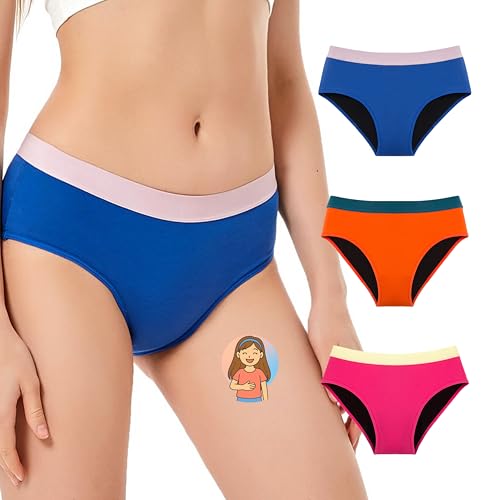 Smarthers Bragas menstruales Niñas cómodas, seguras y para Flujo abundante e Incontinencia