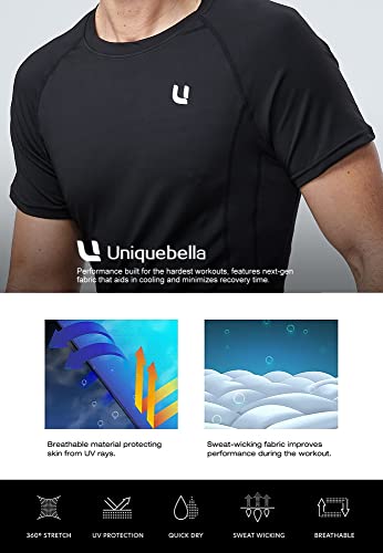 UNIQUEBELLA Maglietta a compressione da uomo