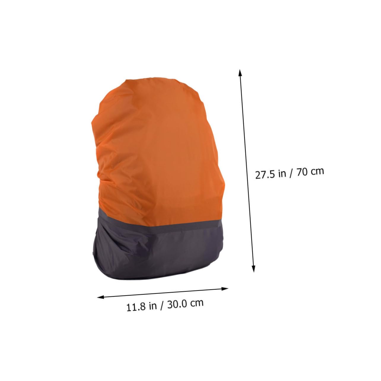 BRIGHTFUFU Night Safety Cover for Hiking Reflective Strip Backpack Rainproof Cover Waterproof Bag Rain Cover