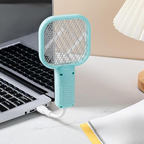 Image of Electric Fly Swatter Easy to Use Small Animals Swatter for Travel Outdoor Camping Black | Yard, Garden & Outdoor Living | Gardening Supplies | Weed & Pest Control
