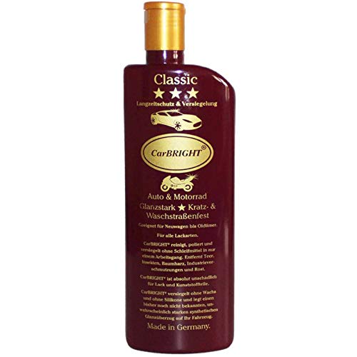 MacBrite 3 x 500ml Classic Car Bright CarBright Autopolitur Langzeitschutz